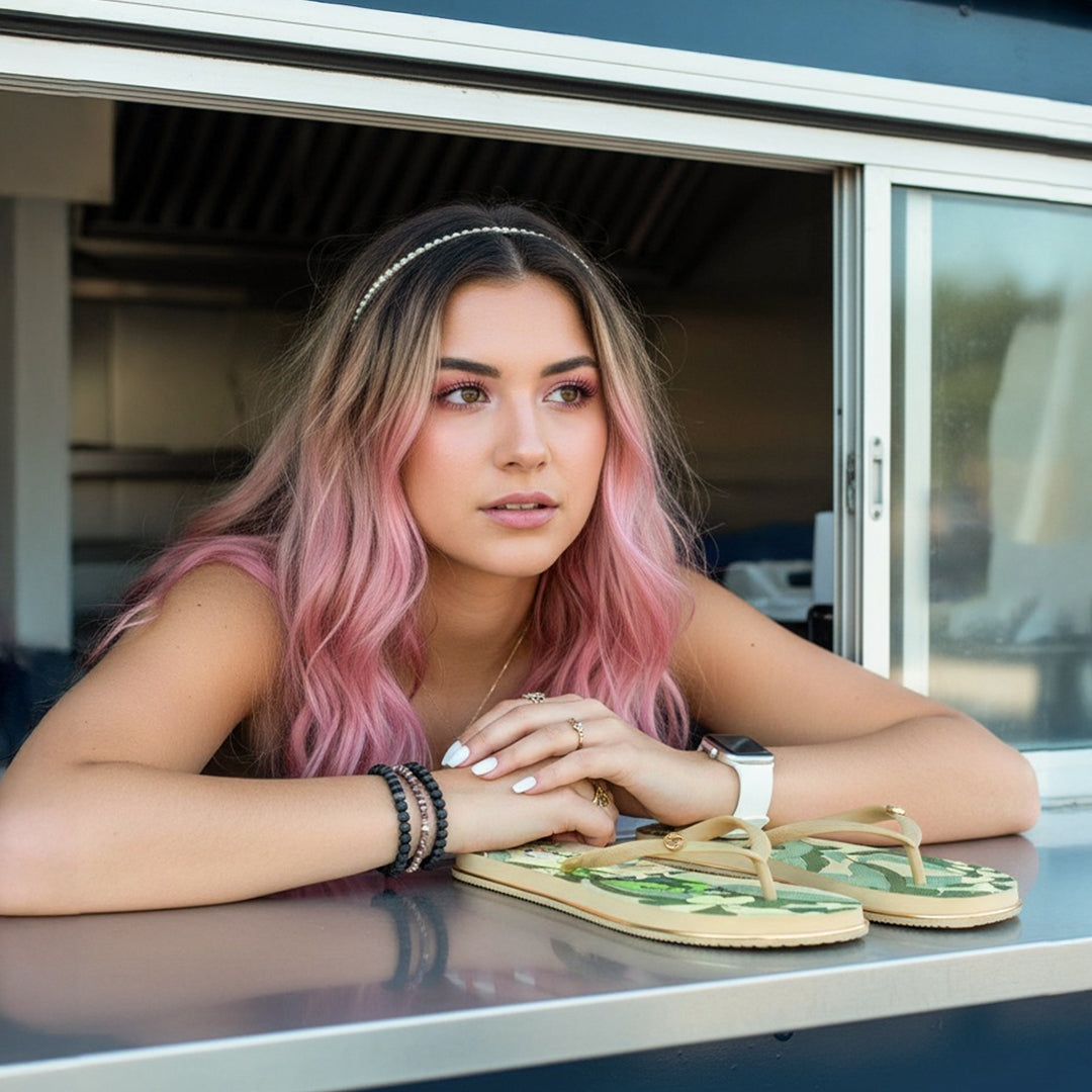 Tropika Women’s Classic Slippers - Beige