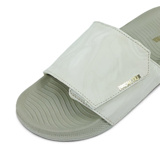Silu Women’s Soft Cushion Slides – Light Grey