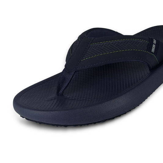 Zorro Men’s Super Soft Comfort Slippers – Navy
