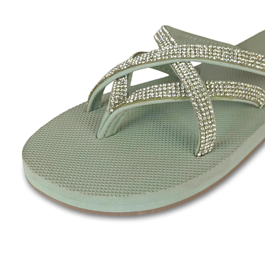 Women’s Comfort Flip Flops - Sage