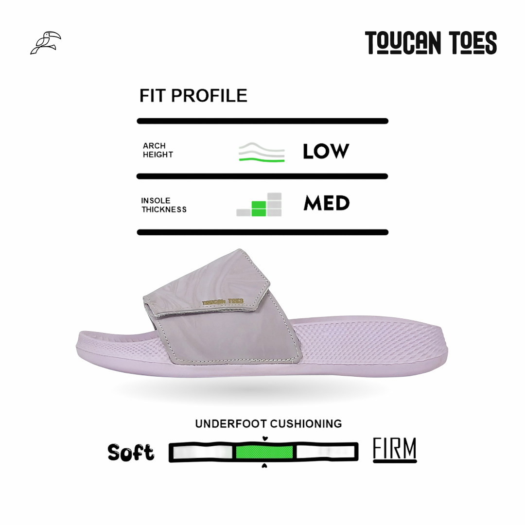 Silu Women’s Soft Cushion Slides – Lilac