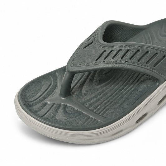 Richard Men’s Super Soft Comfort Slippers – Grey