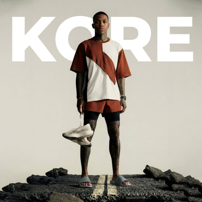 Kore Men’s Soft Cushion Slider – Grey