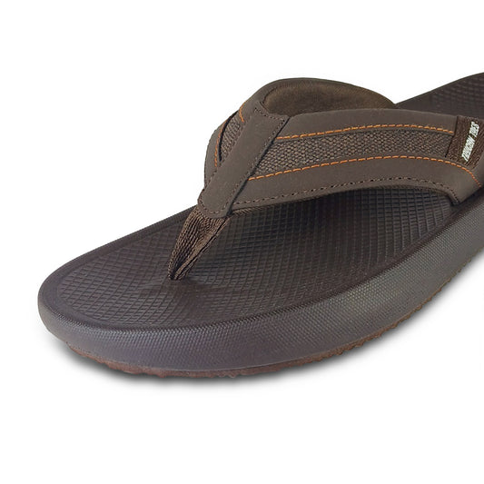 Zorro Men’s Super Soft Comfort Slippers – Brown