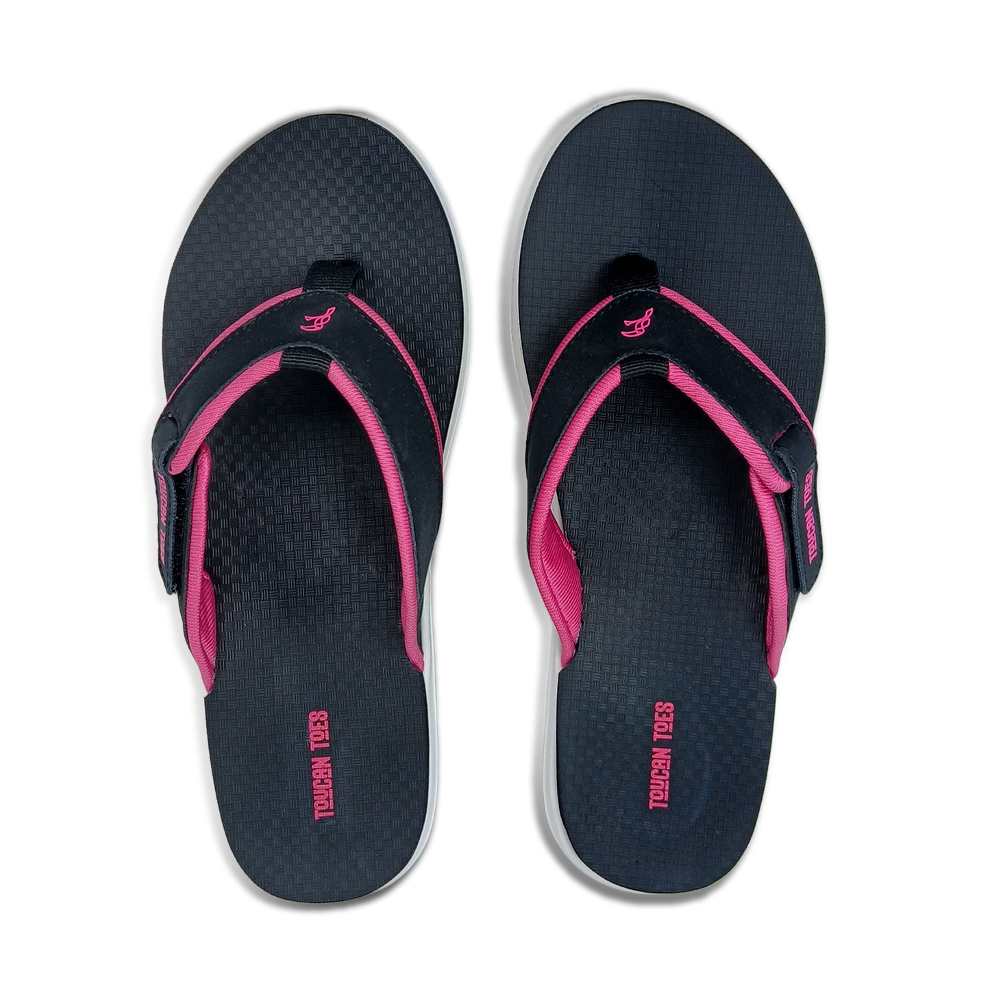 Breeze Women’s Comfort Flip-Flops – Black
