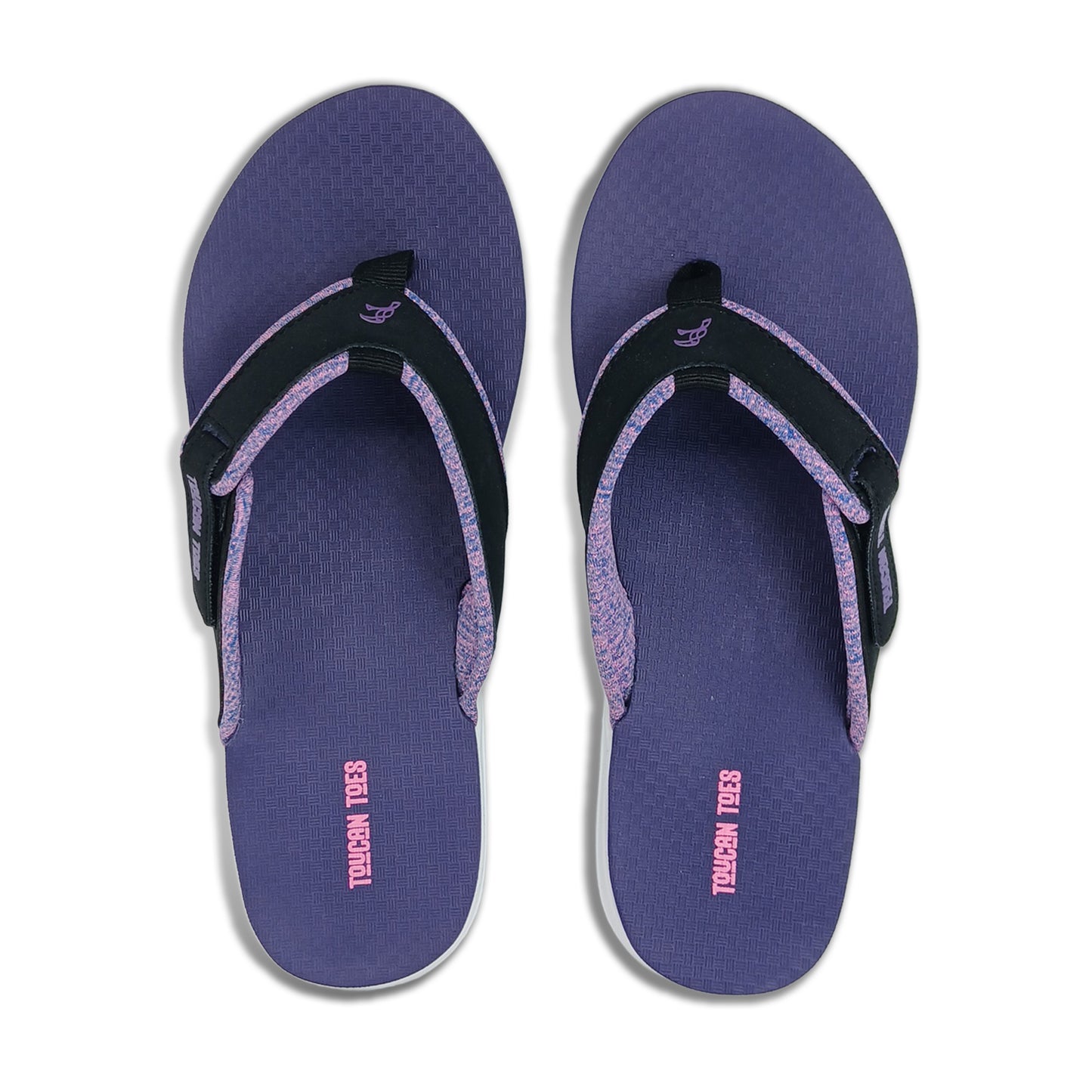 Breeze Women’s Comfort Flip-Flops – Purple