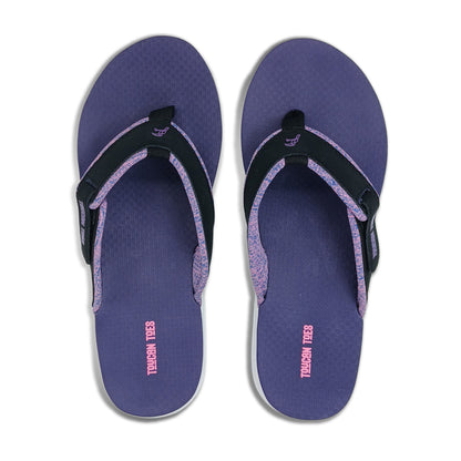 Breeze Women’s Comfort Flip-Flops – Purple