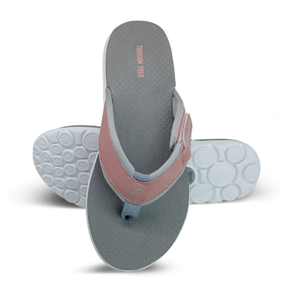 Breeze Women’s Comfort Flip-Flops – Grey
