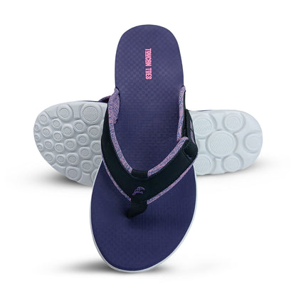 Breeze Women’s Comfort Flip-Flops – Purple