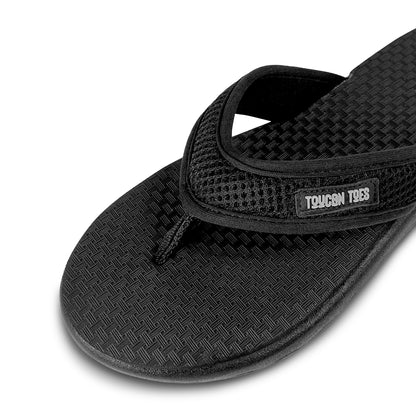 Plume Women’s Comfort Flip-Flops – Black