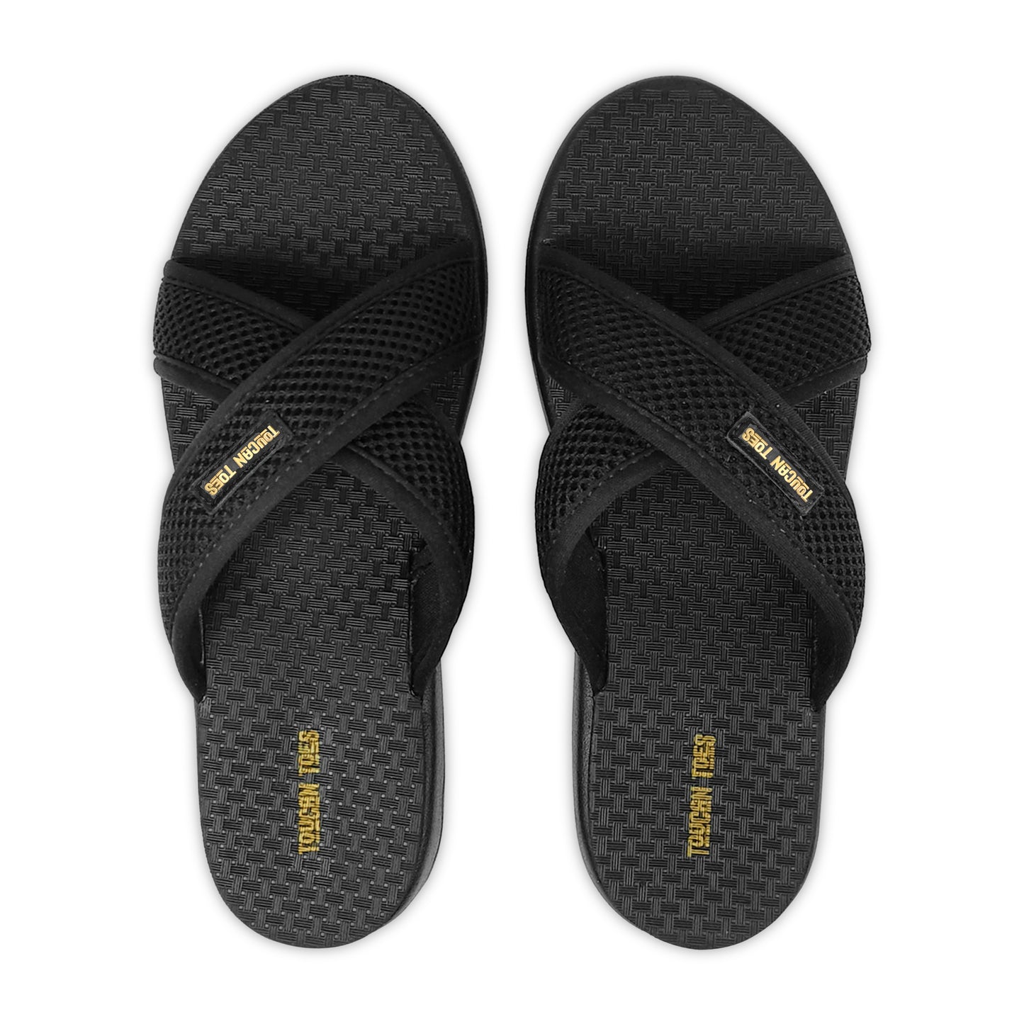 Flippy Women’s Soft Cushion Slides – Black