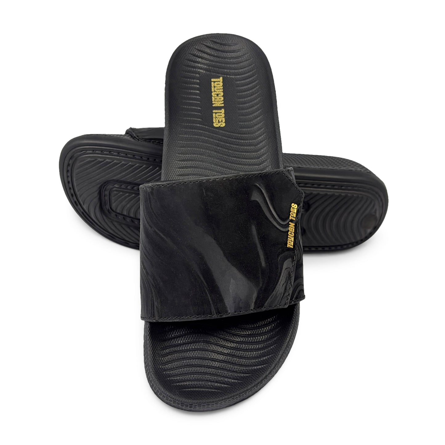Silu Women’s Soft Cushion Slides – Black