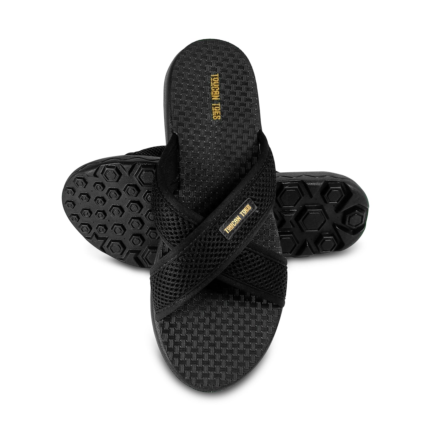 Flippy Women’s Soft Cushion Slides – Black