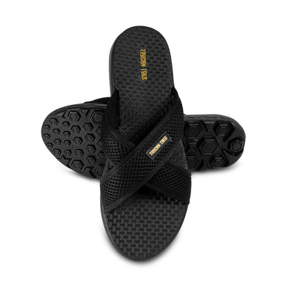 Flippy Women’s Soft Cushion Slides – Black
