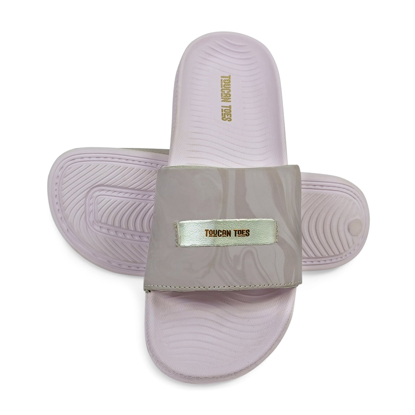 Silk Women’s Soft Cushion Slides – Lilac