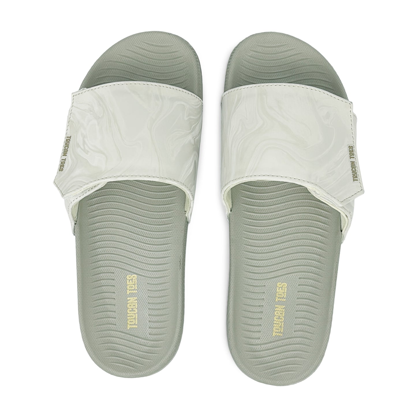Silu Women’s Soft Cushion Slides – Light Grey