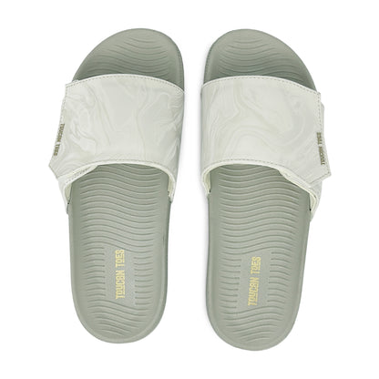 Silu Women’s Soft Cushion Slides – Light Grey