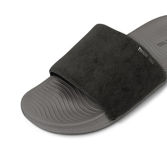 Hype Men’s Soft Cushion Slider – Grey