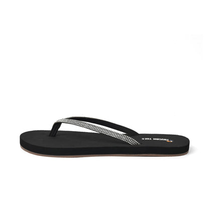 Lumia Women’s Comfort Flip Flops - Black