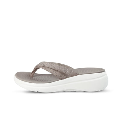 Plim Women’s Comfort Cushioned Flip Flops - Beige