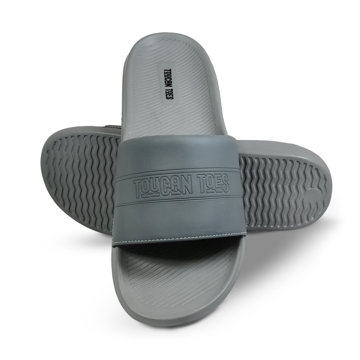 Kore Men’s Soft Cushion Slider – Grey