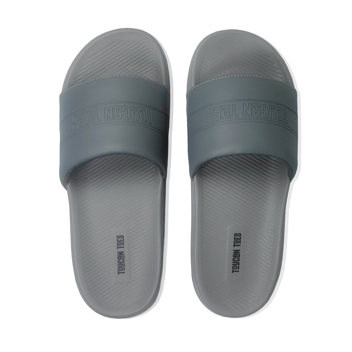 Kore Men’s Soft Cushion Slider – Grey