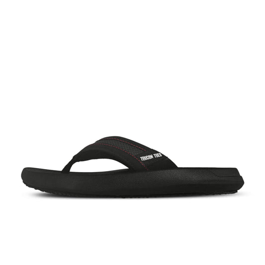 Zorro Men’s Super Soft Comfort Flip Flops – Black