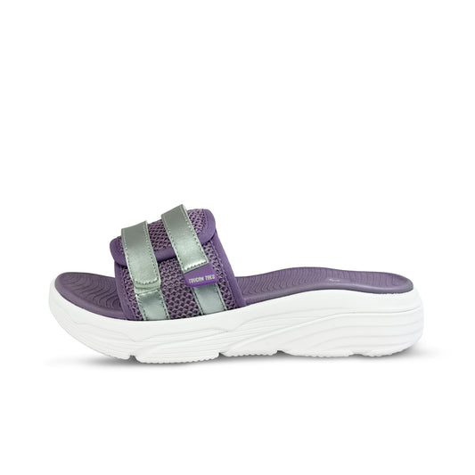 Bounce Women’s Soft Cushion Slides – Purple