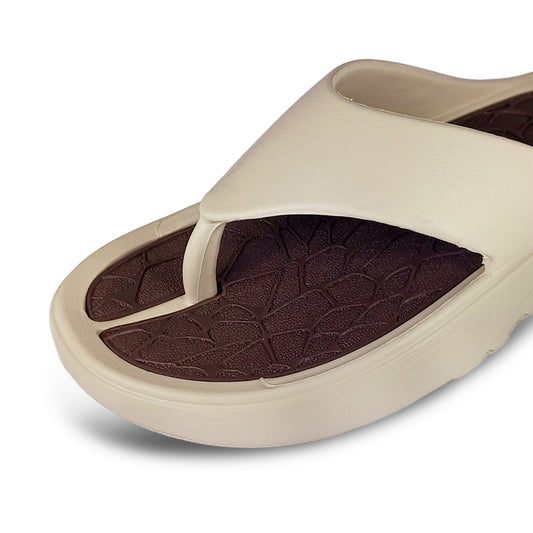 Hyper Men’s Comfort Flip-Flops - Beige