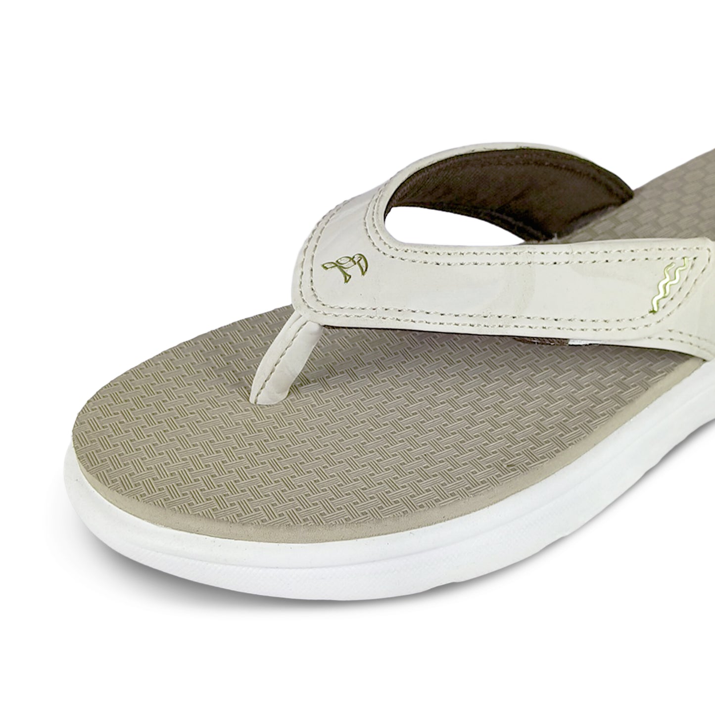 Kiara Women’s Comfort Flip-Flops – Beige