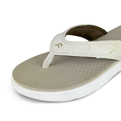 Kiara Women’s Comfort Flip-Flops – Beige