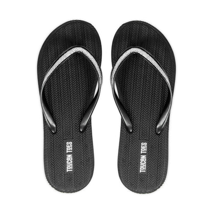 Shimmer Women’s Comfort Flip Flops - Black