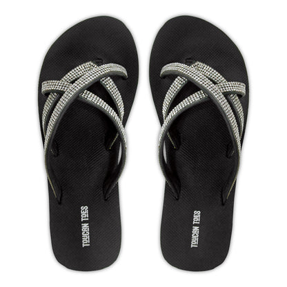 Women’s Comfort Flip Flops - Black