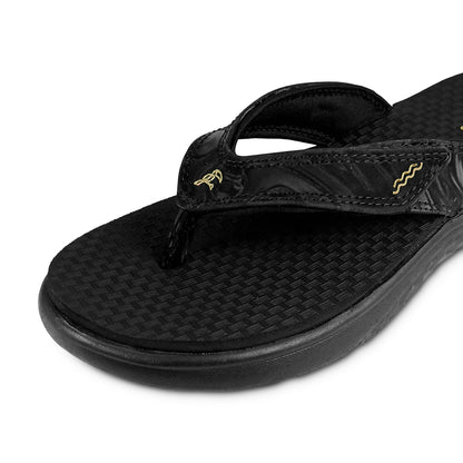 Kiara Women’s Comfort Flip-Flops – Black