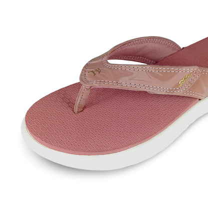 Kiara Women’s Comfort Flip-Flops – Rose Gold