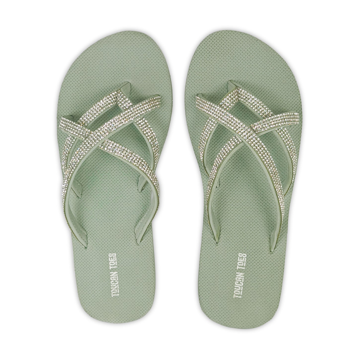 Women’s Comfort Flip Flops - Sage