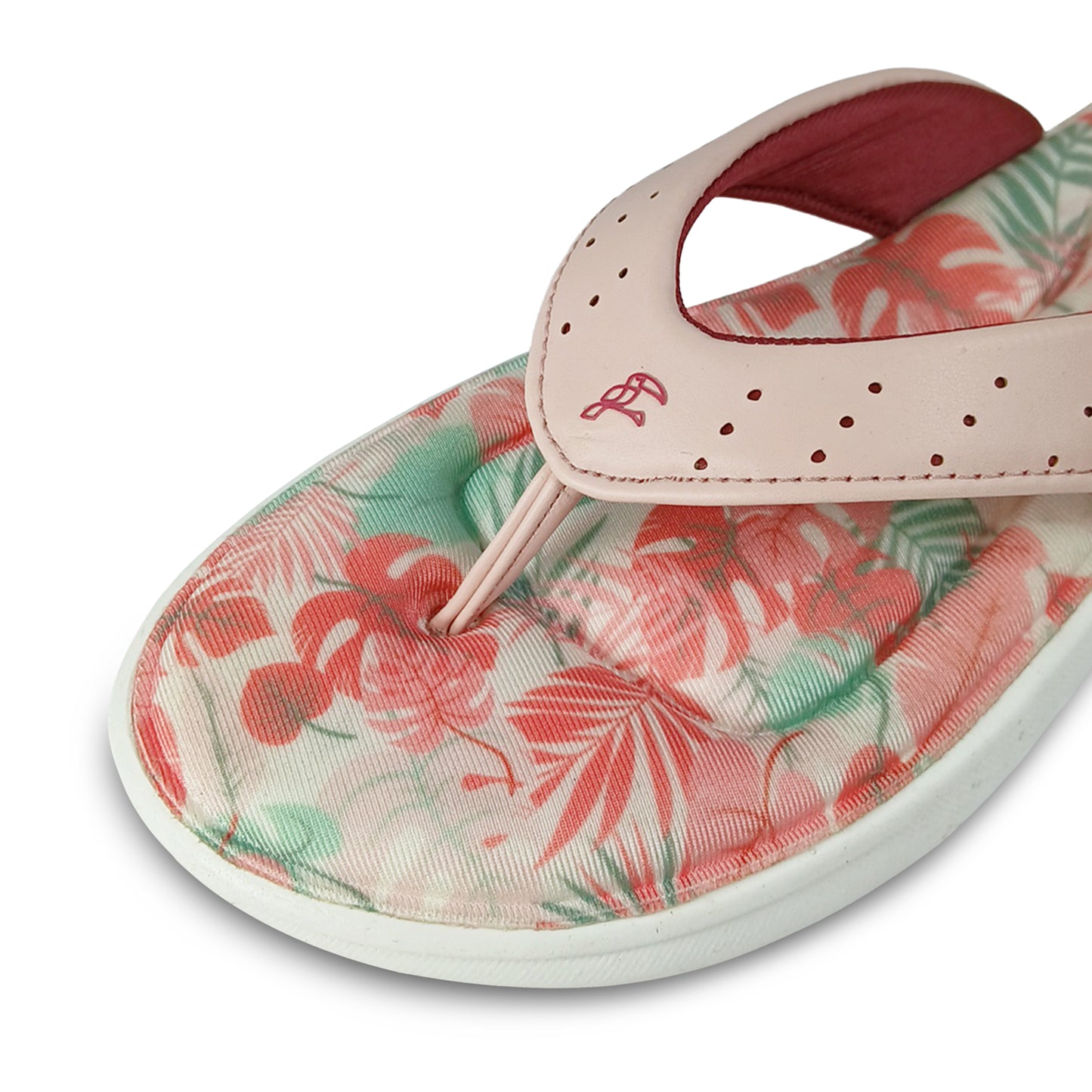 Palm Women’s Comfort Flip-Flops – Peach