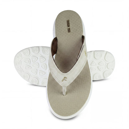 Kiara Women’s Comfort Flip-Flops – Beige