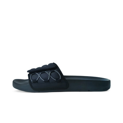 Laidback Men’s Padded Comfort Slider-Navy