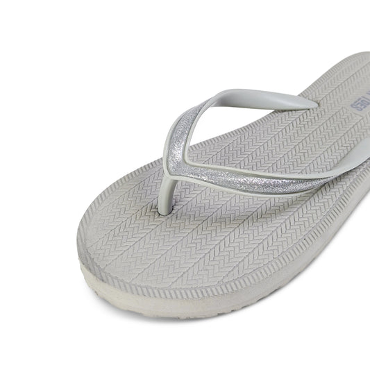 Shimmer Women’s Comfort Flip Flops - Grey