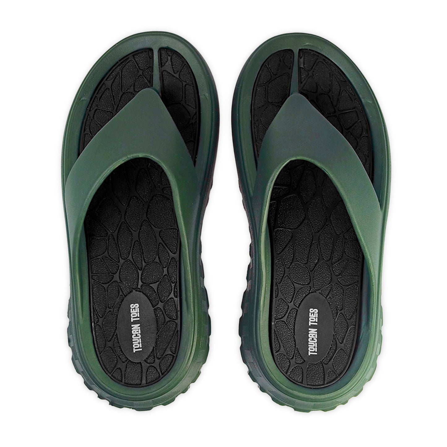 Hyper Men’s Comfort Flip-Flops - Olive
