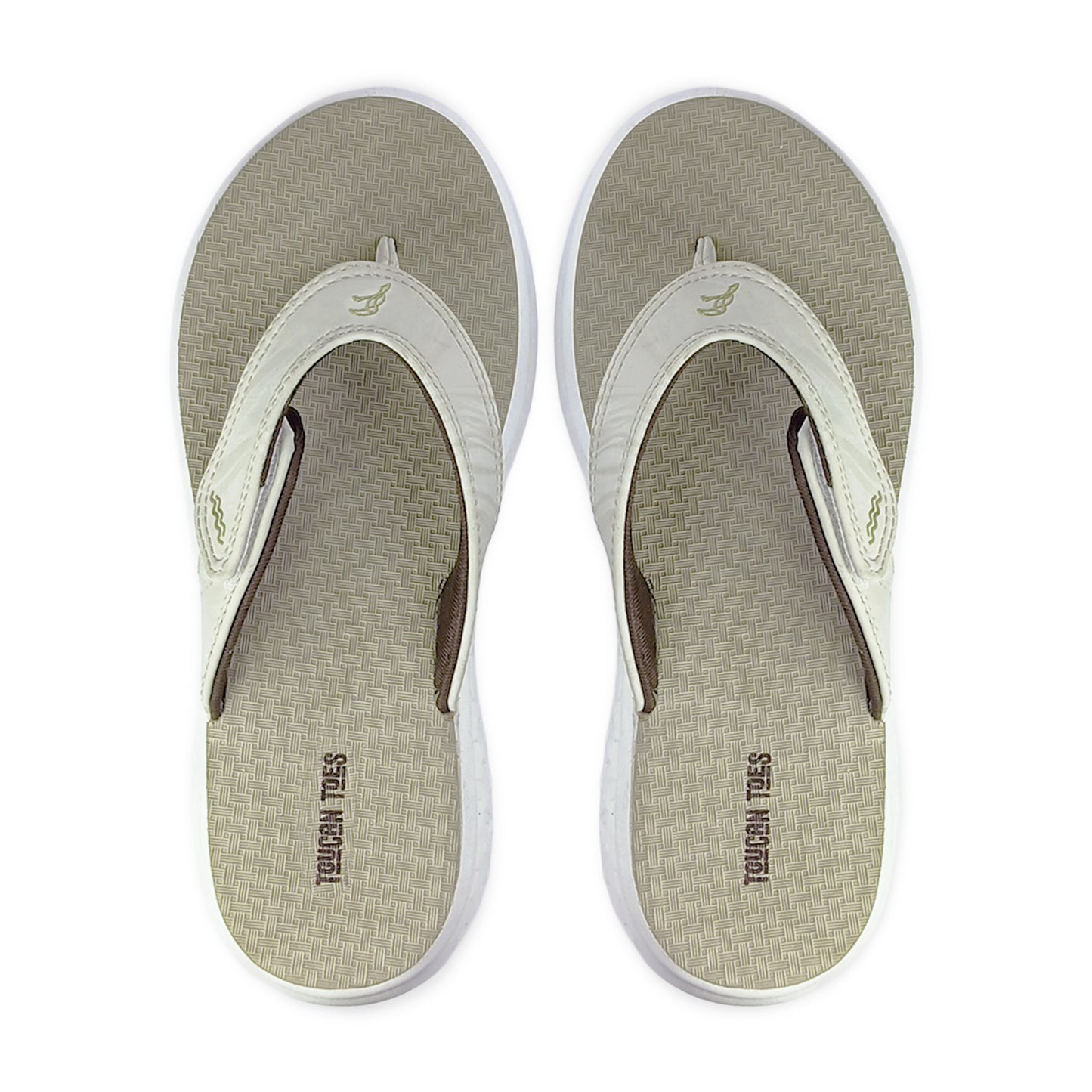 Kiara Women’s Comfort Flip-Flops – Beige