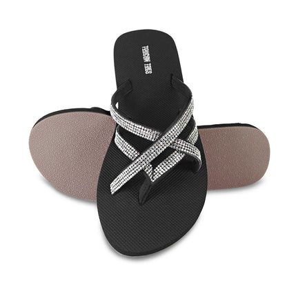 Women’s Comfort Flip Flops - Black
