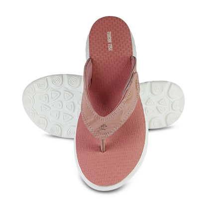 Kiara Women’s Comfort Flip-Flops – Rose Gold