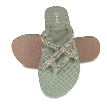 Women’s Comfort Flip Flops - Sage