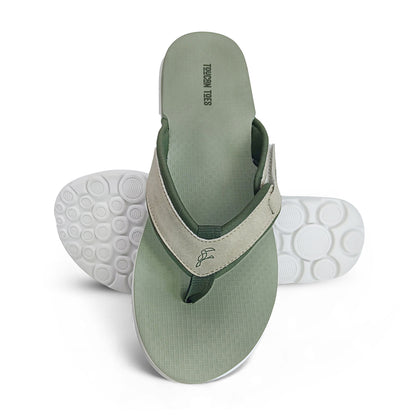 Breeze Women’s Comfort Flip-Flops – Sage