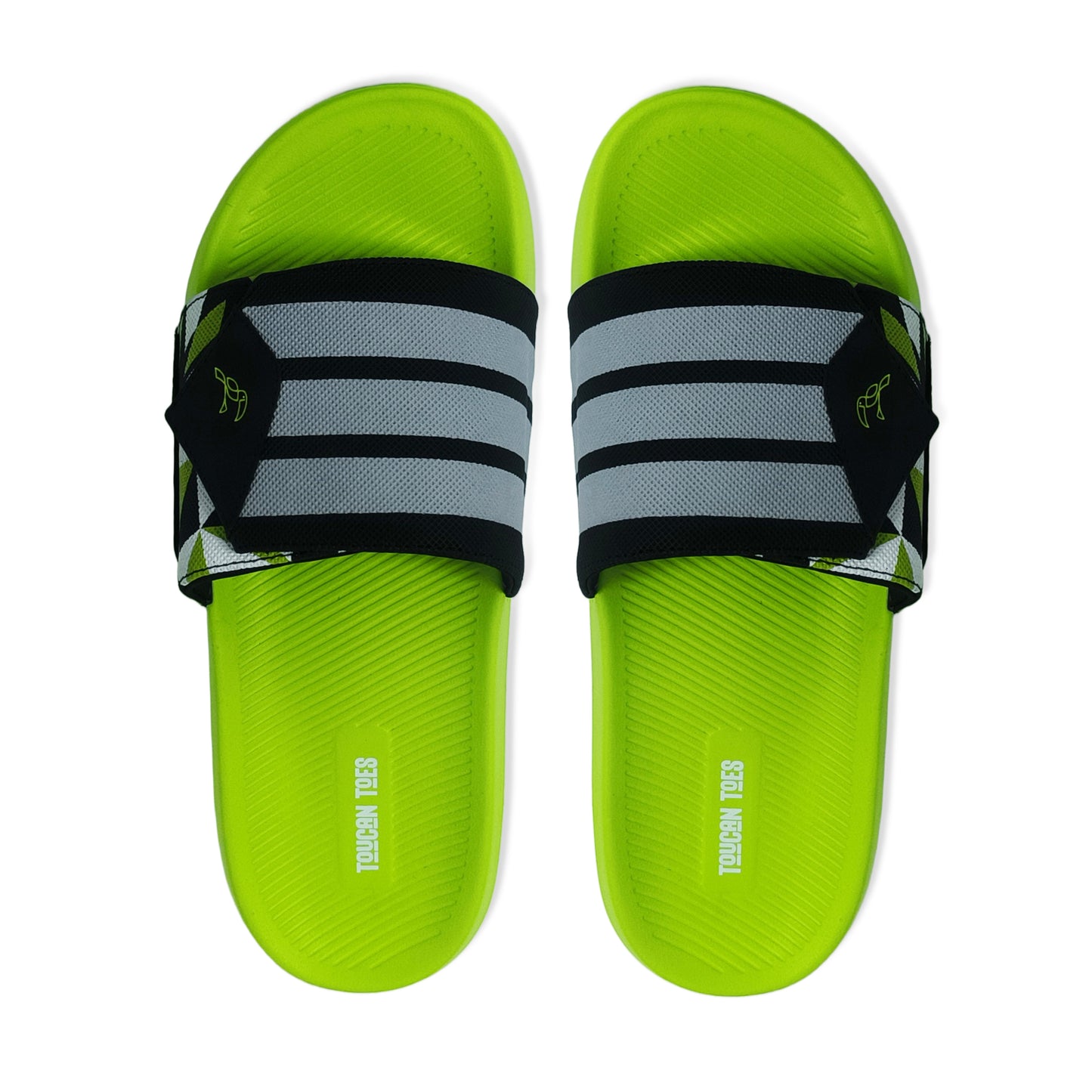 Bermuda Men’s Slides – Lime
