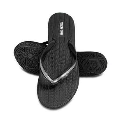 Shimmer Women’s Comfort Flip Flops - Black