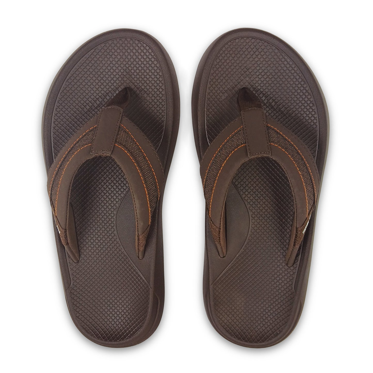 Zorro Men’s Super Soft Comfort Slippers – Brown