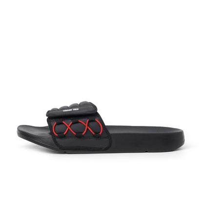 Laidback Men’s Padded Comfort Slider - Black